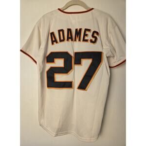 Willy Adames Giants Jersey No Brand Great Stiched Team Player Info Size S *note